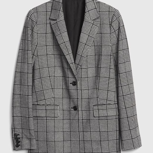 GAP Modern Plaid Blazer - Picture 2 of 4